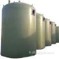 Réservoir de stockage à eau horizontal anti-corrosif GRP